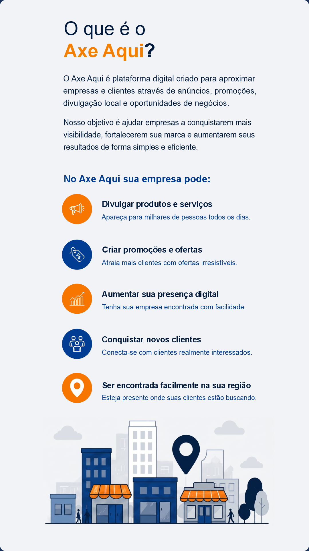 AxeAqui Desk Conectando voce ao que importa